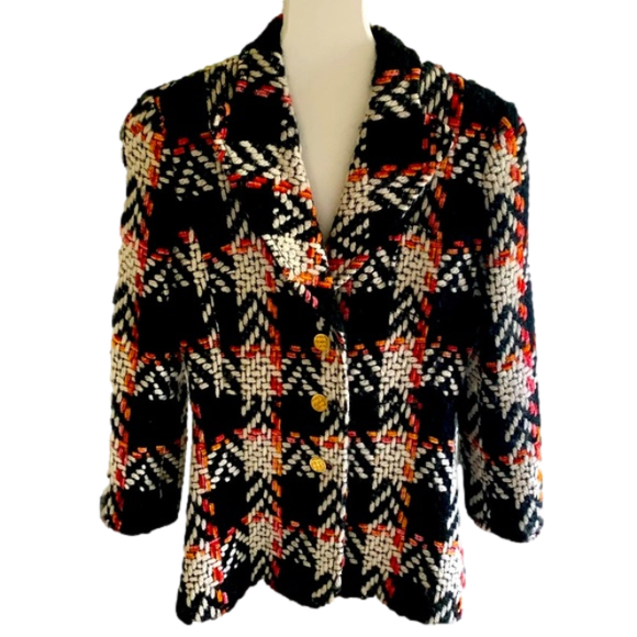 Designer Takeo Nishida Missan Tweed Jacket - Picture 1 of 5